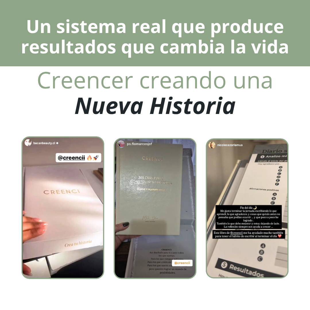 Diario y planificador para lograr tus metas