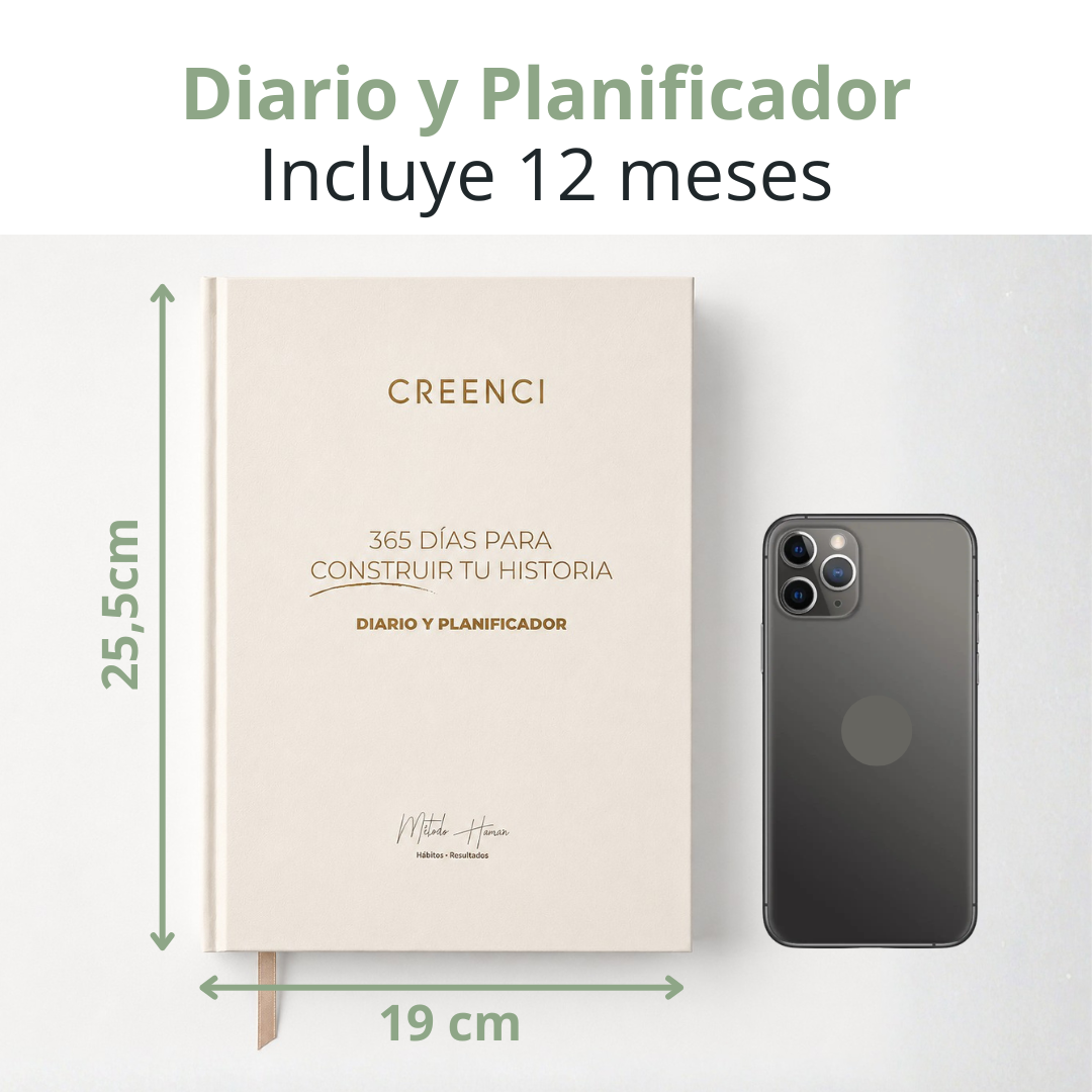 Diario y planificador para lograr tus metas