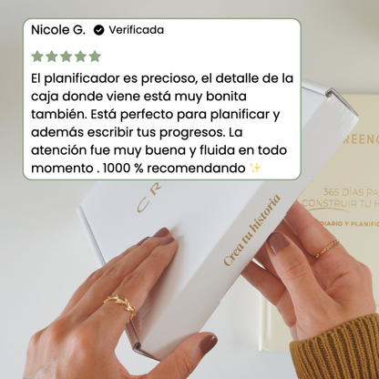 Diario y planificador para lograr tus metas